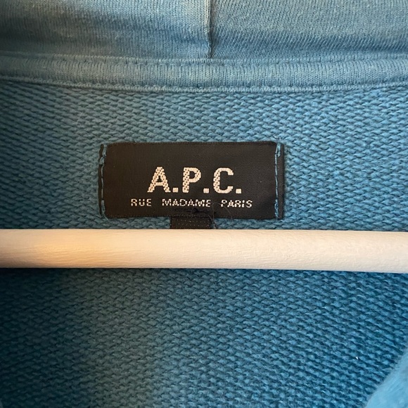 APC Knit Zip Up Hoodie - Picture 3 of 4